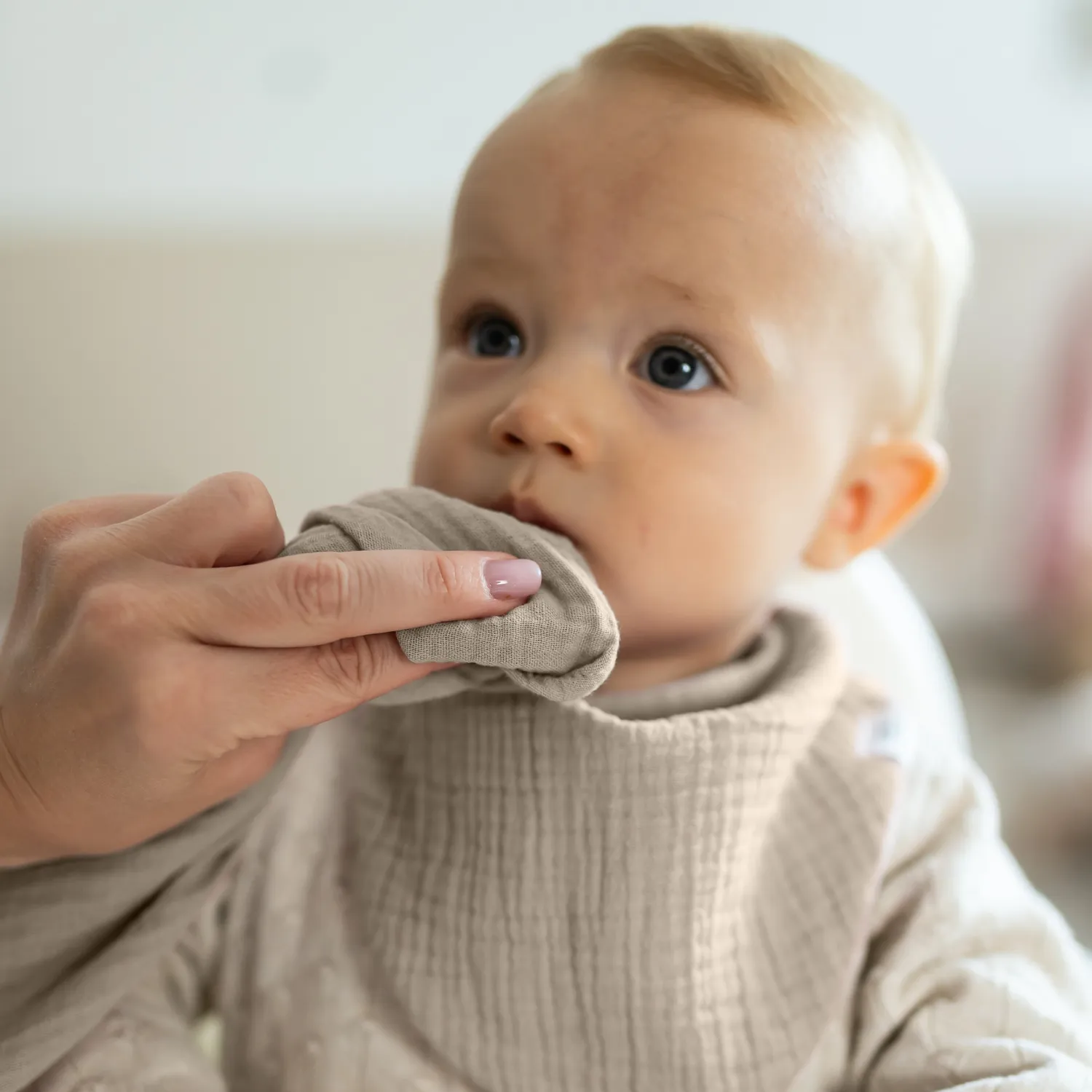 Lilimaus Baby startset musselin spuugdoek slab