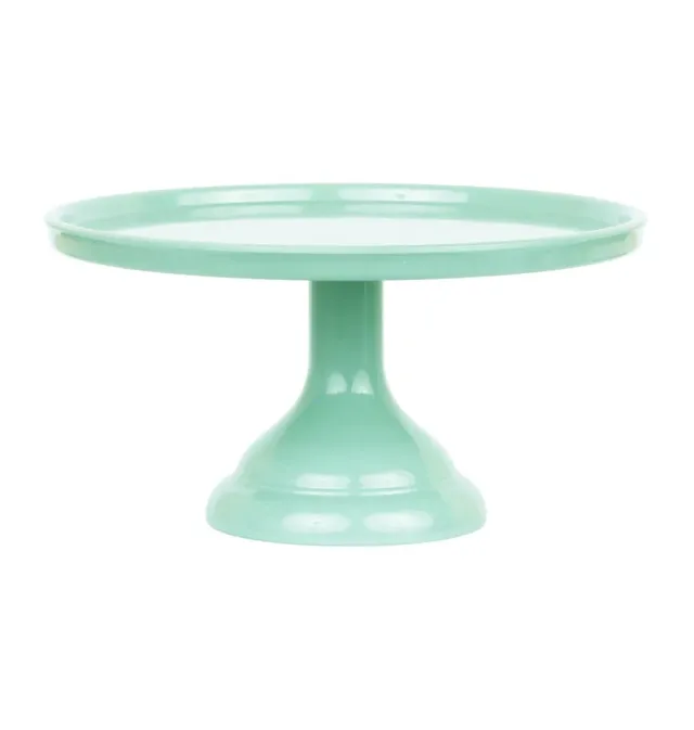 A Little Lovely Company taartplateau klein mint melamine