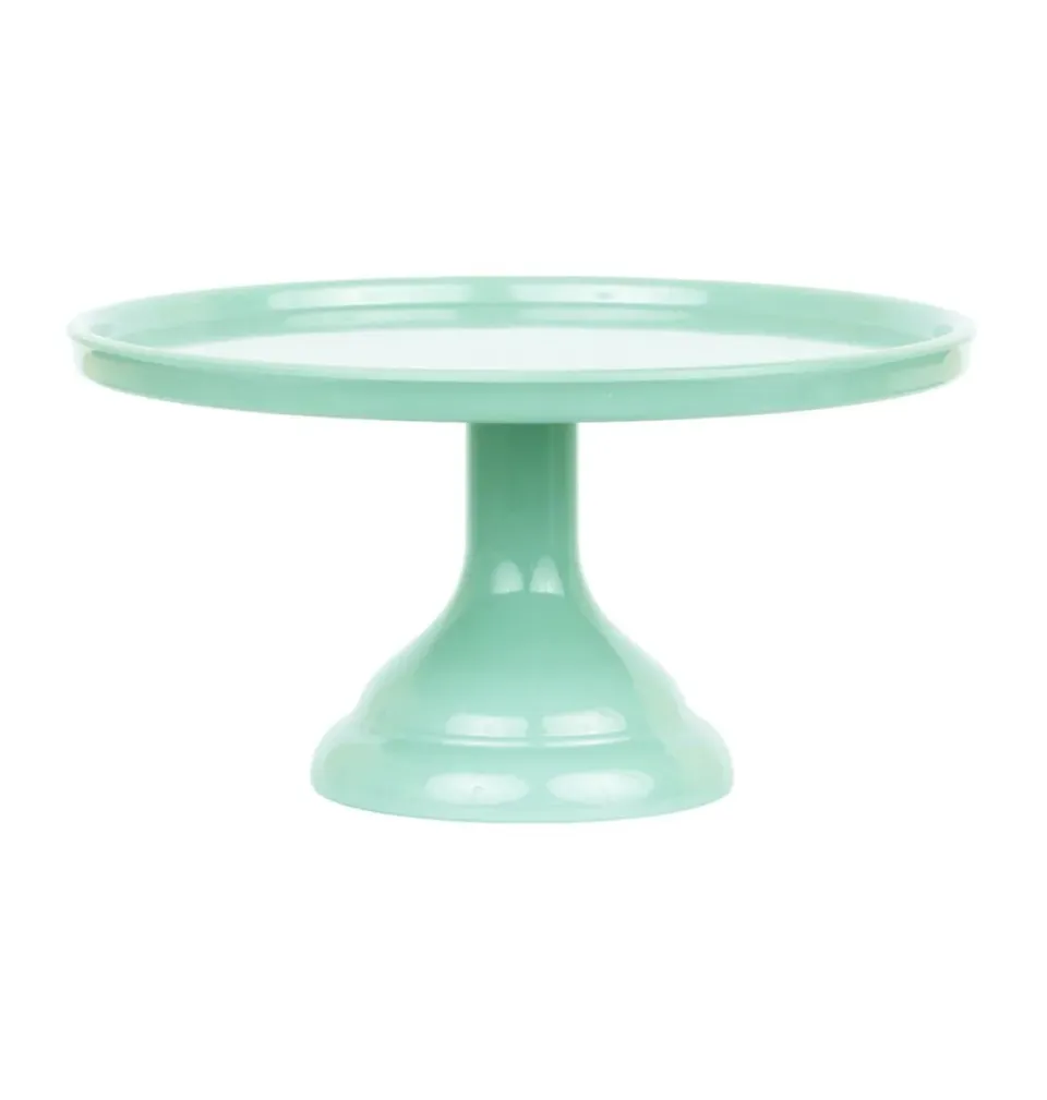 A Little Lovely Company taartplateau klein mint melamine