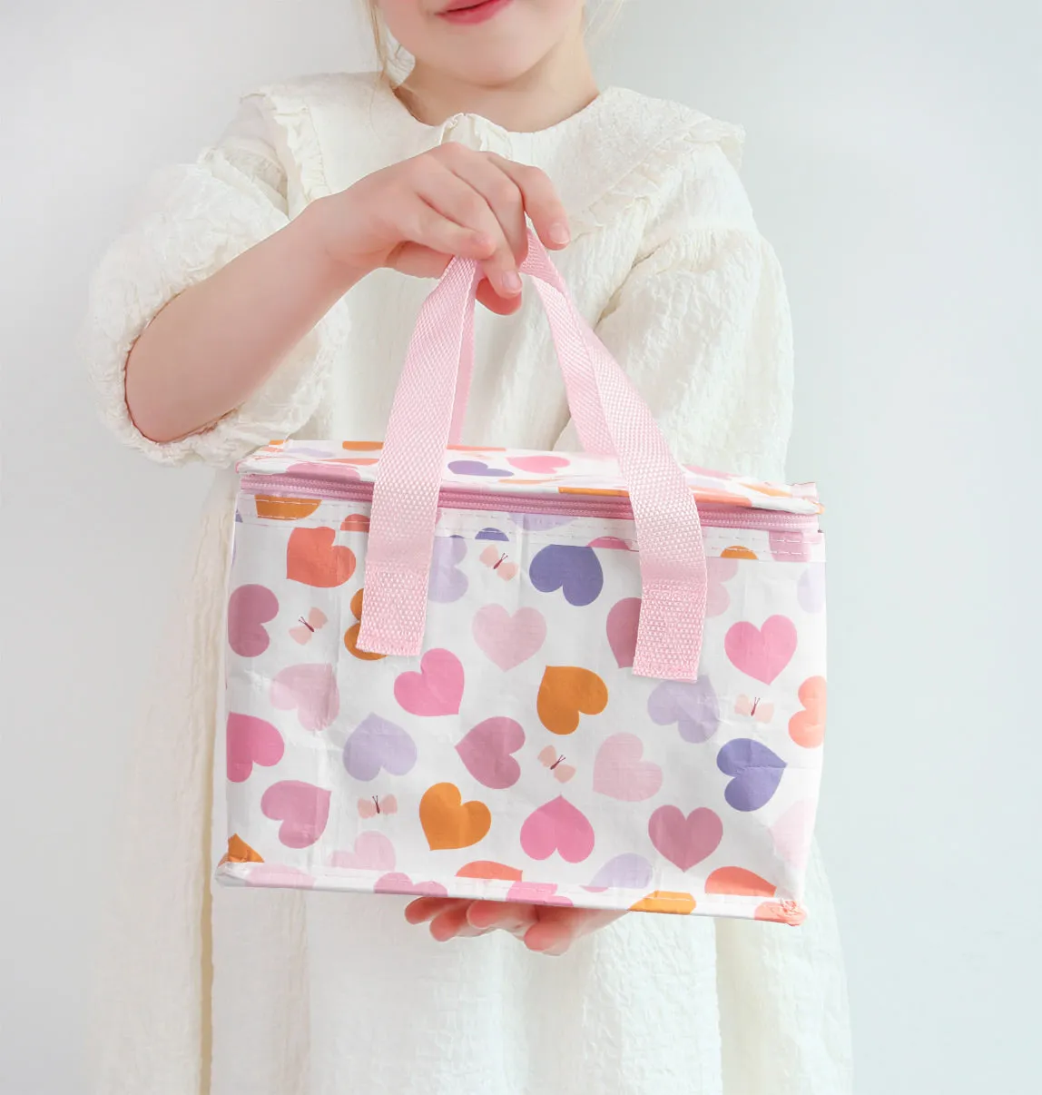 A Little Lovely Company Hartjes koeltasje gerecycled