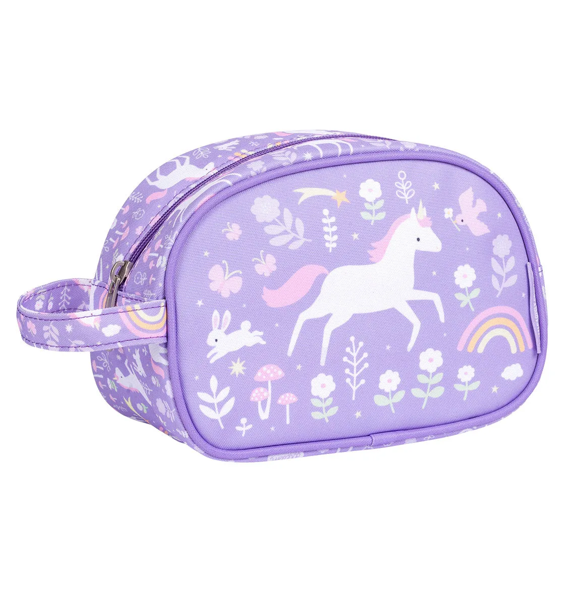 A Little Lovely Company Unicorn Dreams toilettas paars