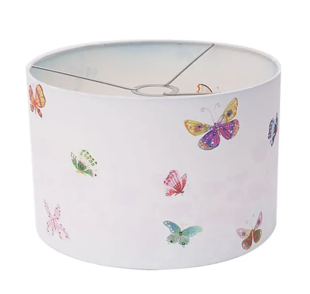 Hartendief Butterflies hanglamp 30cm vlinders katoen