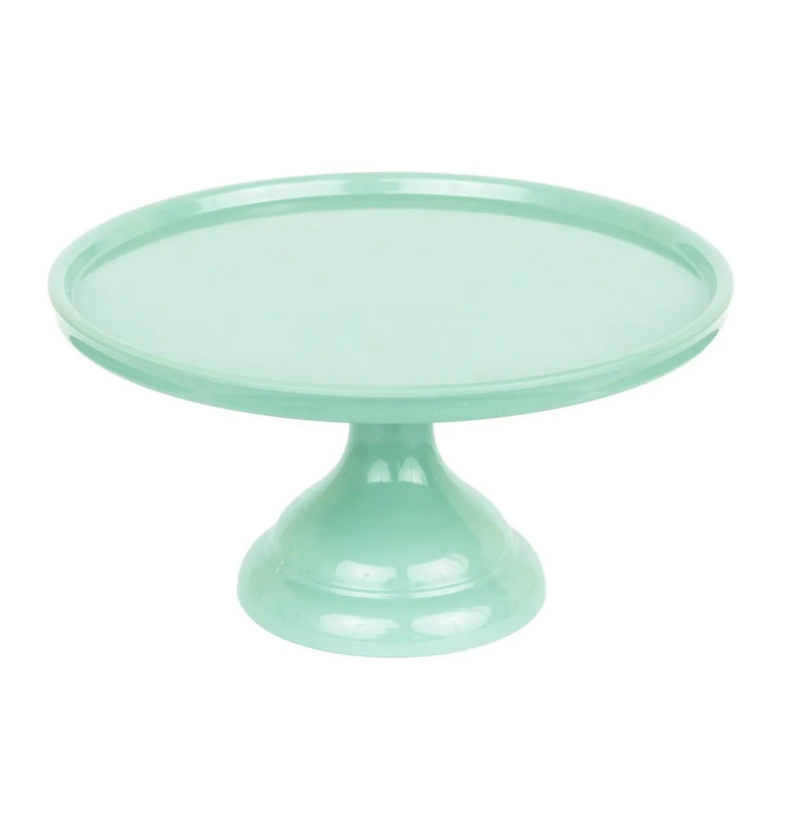 A Little Lovely Company taartplateau klein mint melamine
