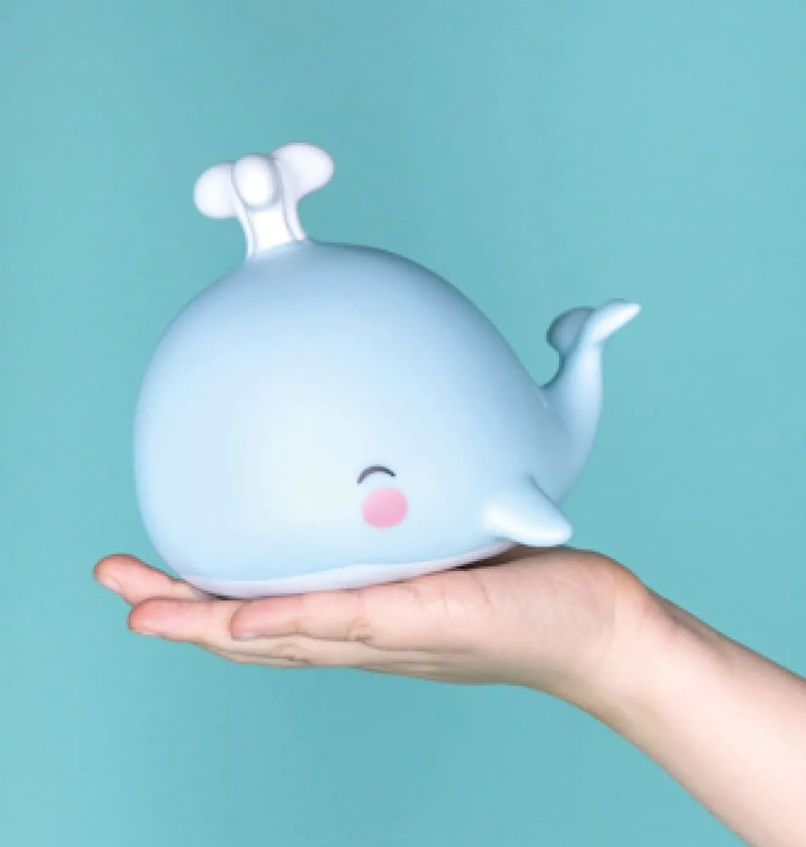 A Little Lovely Company Little Lights walvis nachtlampje blauw