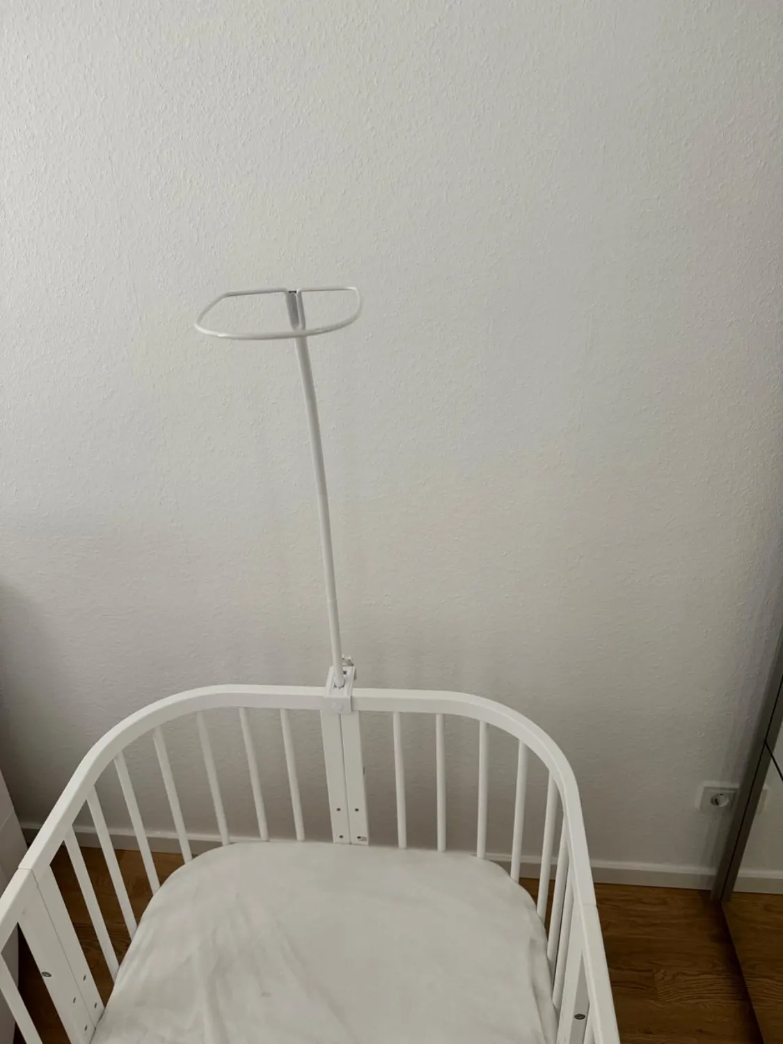 Lilimaus Hemelstang Bedhemelstok Metaal Wit