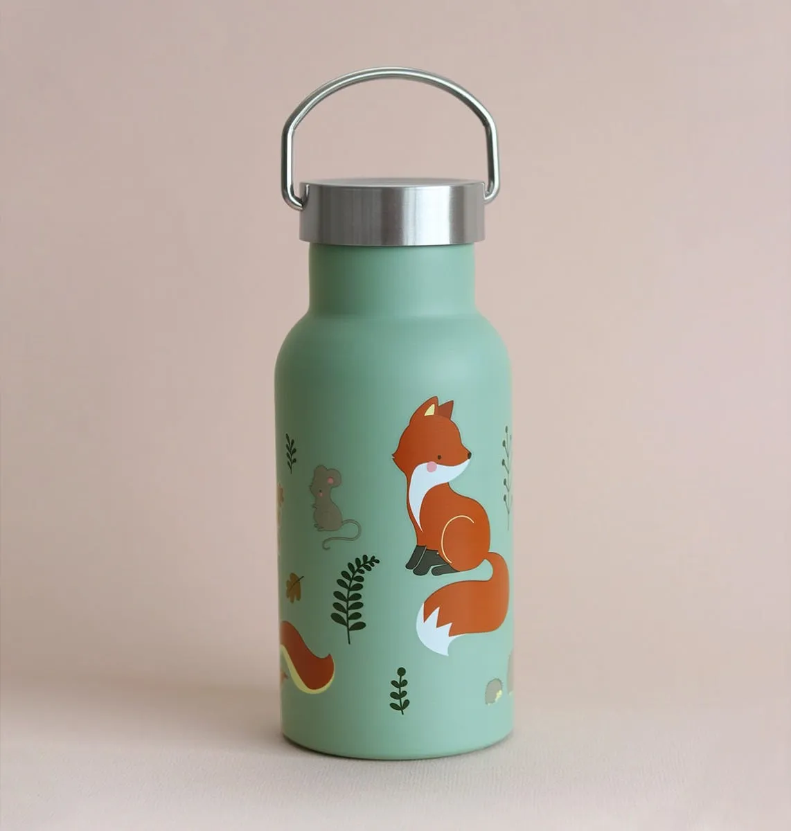 A Little Lovely Company draaidop RVS fles 350 en 500 ml