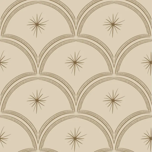 Little Amour Magic Arches behangstaal clay proefstuk