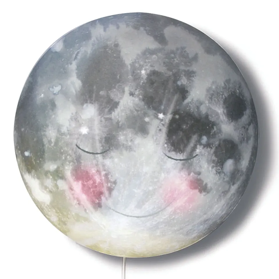 Hartendief Ga Slapen Maan wandlamp 45 cm nachtlamp