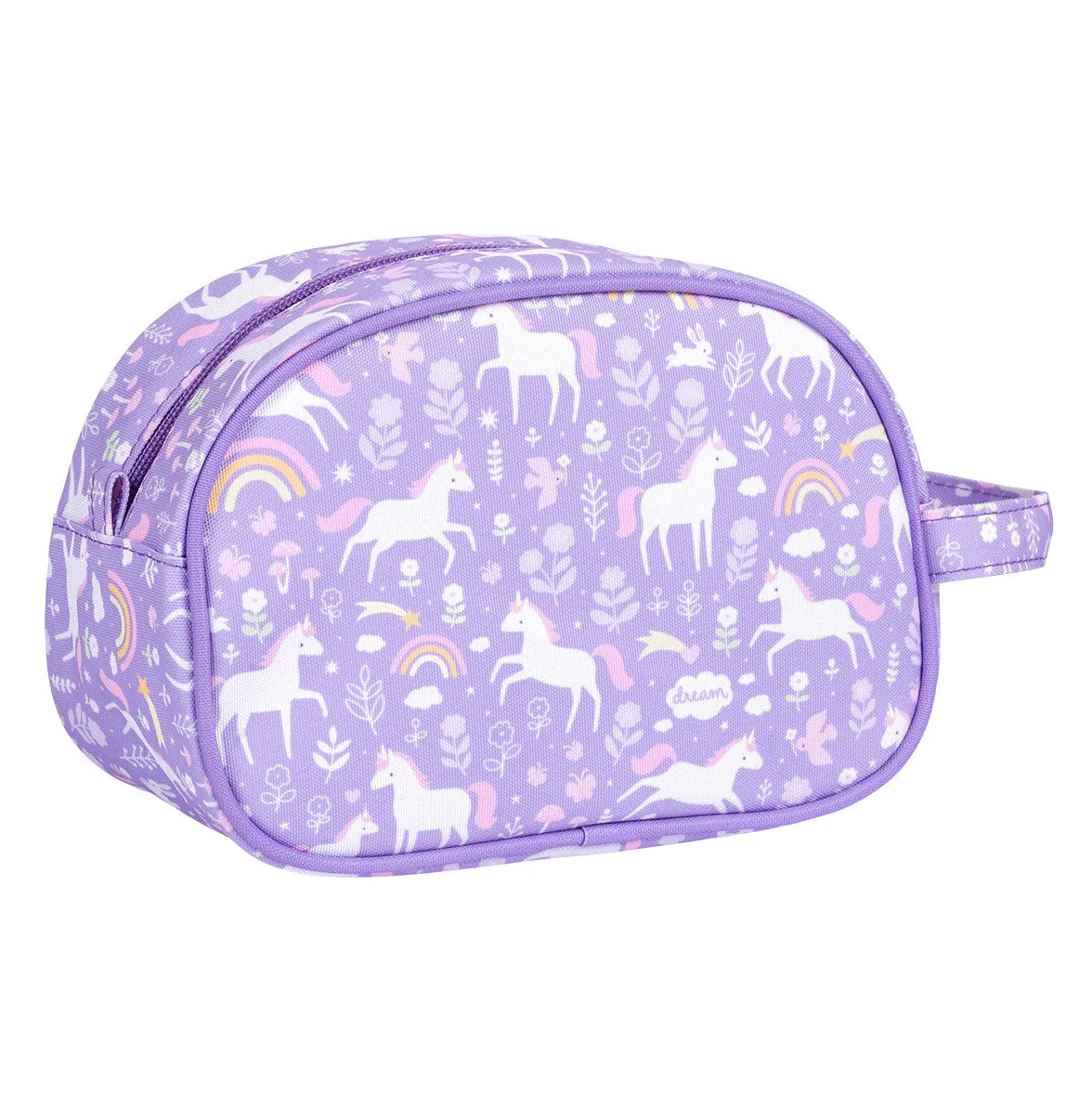 A Little Lovely Company Unicorn Dreams toilettas paars