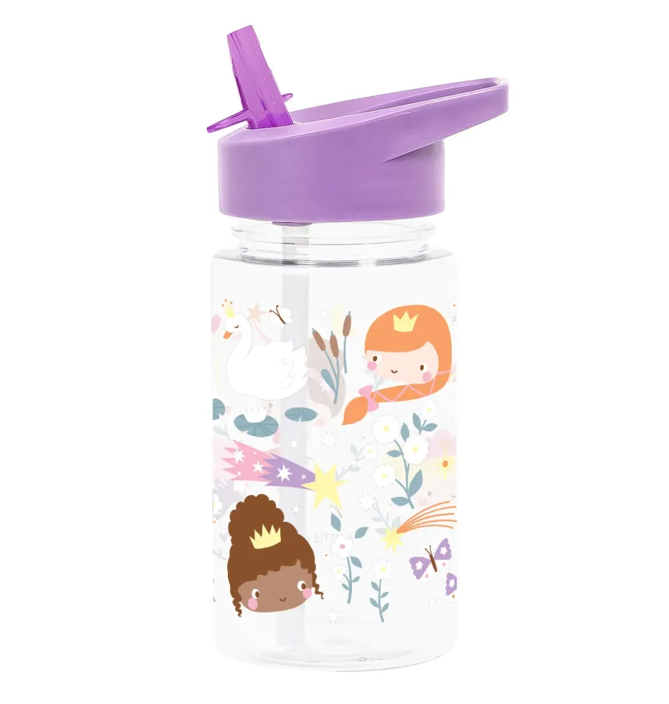 A Little Lovely Company Prinsessen drinkfles 450 ml tritan