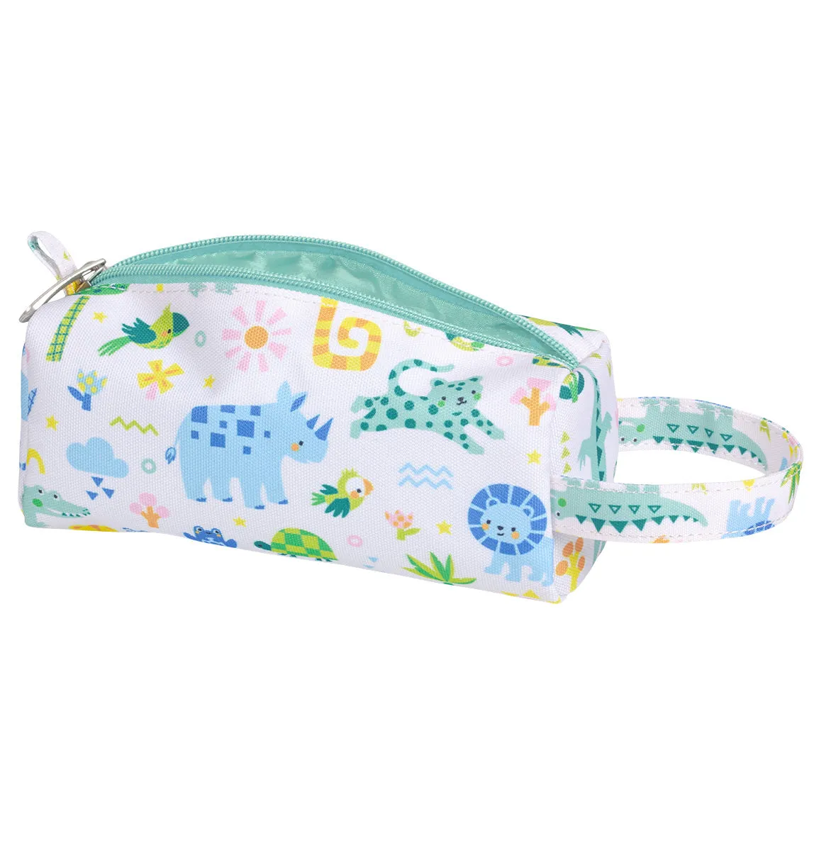 A Little Lovely Company Jungle etui gevoerd met handvat