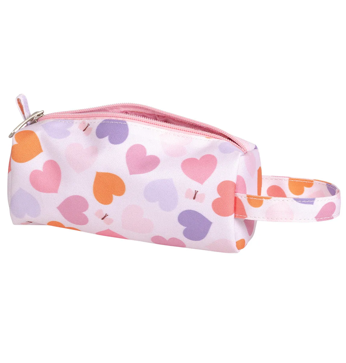 A Little Lovely Company Hartjes etui gevoerd met handvat