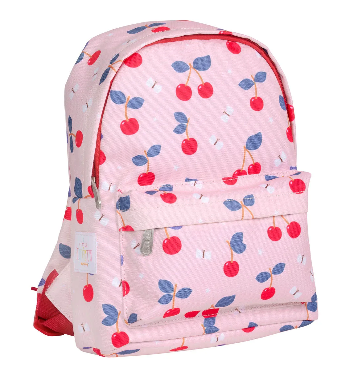 A Little Lovely Company Kersen rugzakje roze peuter