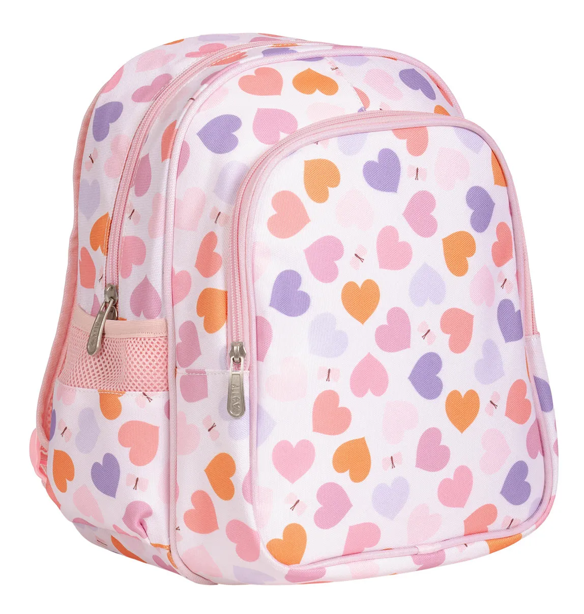 A Little Lovely Company Hartjes rugzak kind met koelvak roze