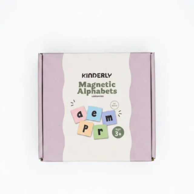 Kinderly Baby alfabetletters magnetisch 40 stuks kleine letters