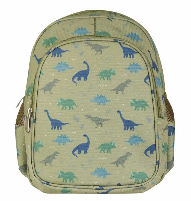 A Little Lovely Company Dinosaurussen rugzak groen kind