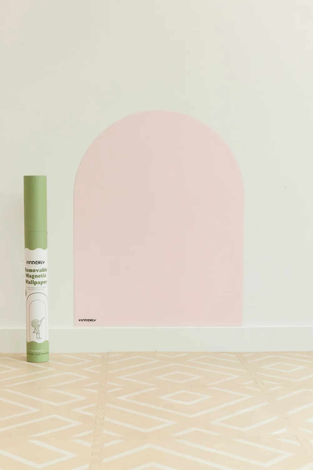 Kinderly Baby Magnetisch Behang Boog Rose met Accessoires