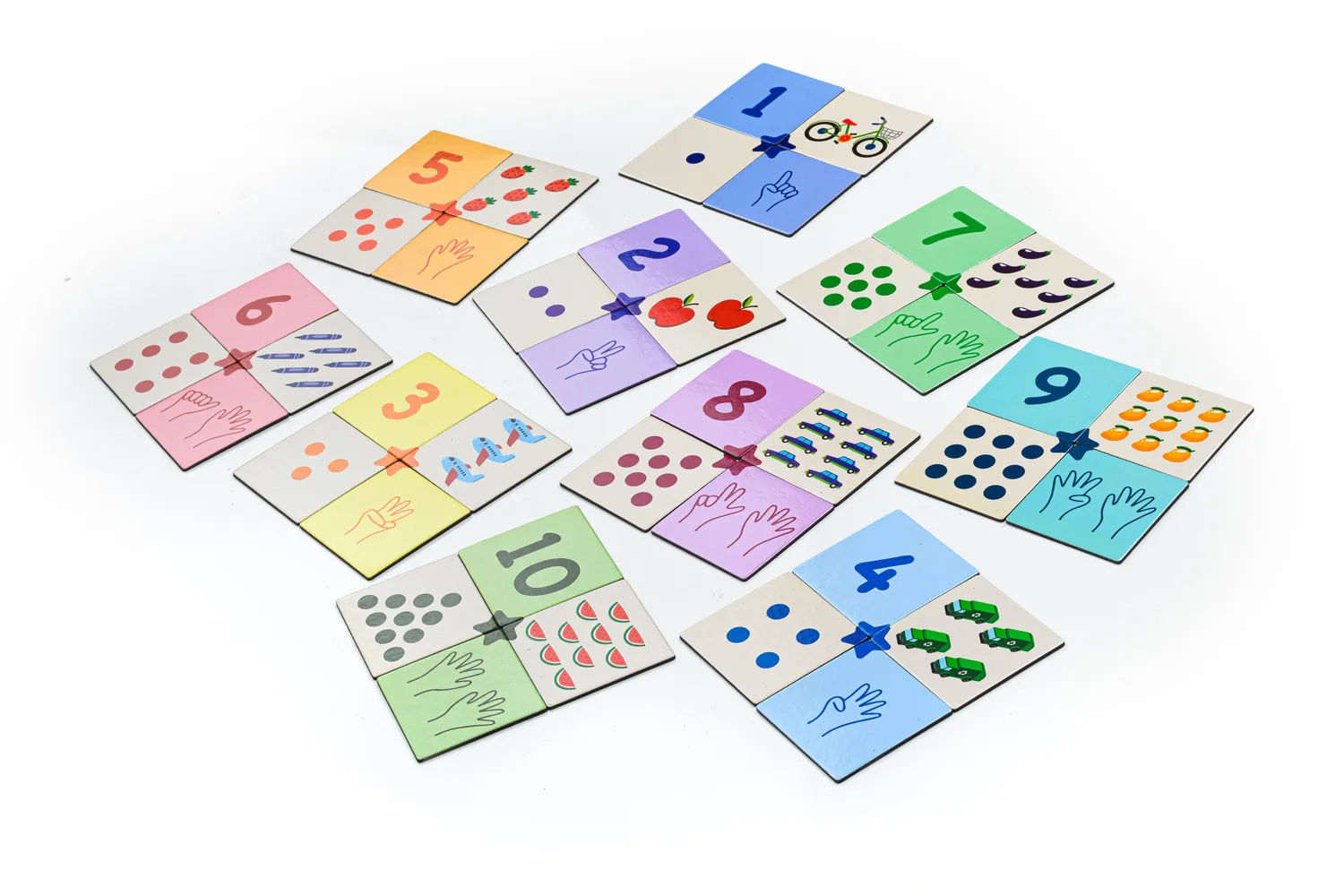 Kinderly Baby Nummerpuzzel magnetisch 40-delig leren tellen