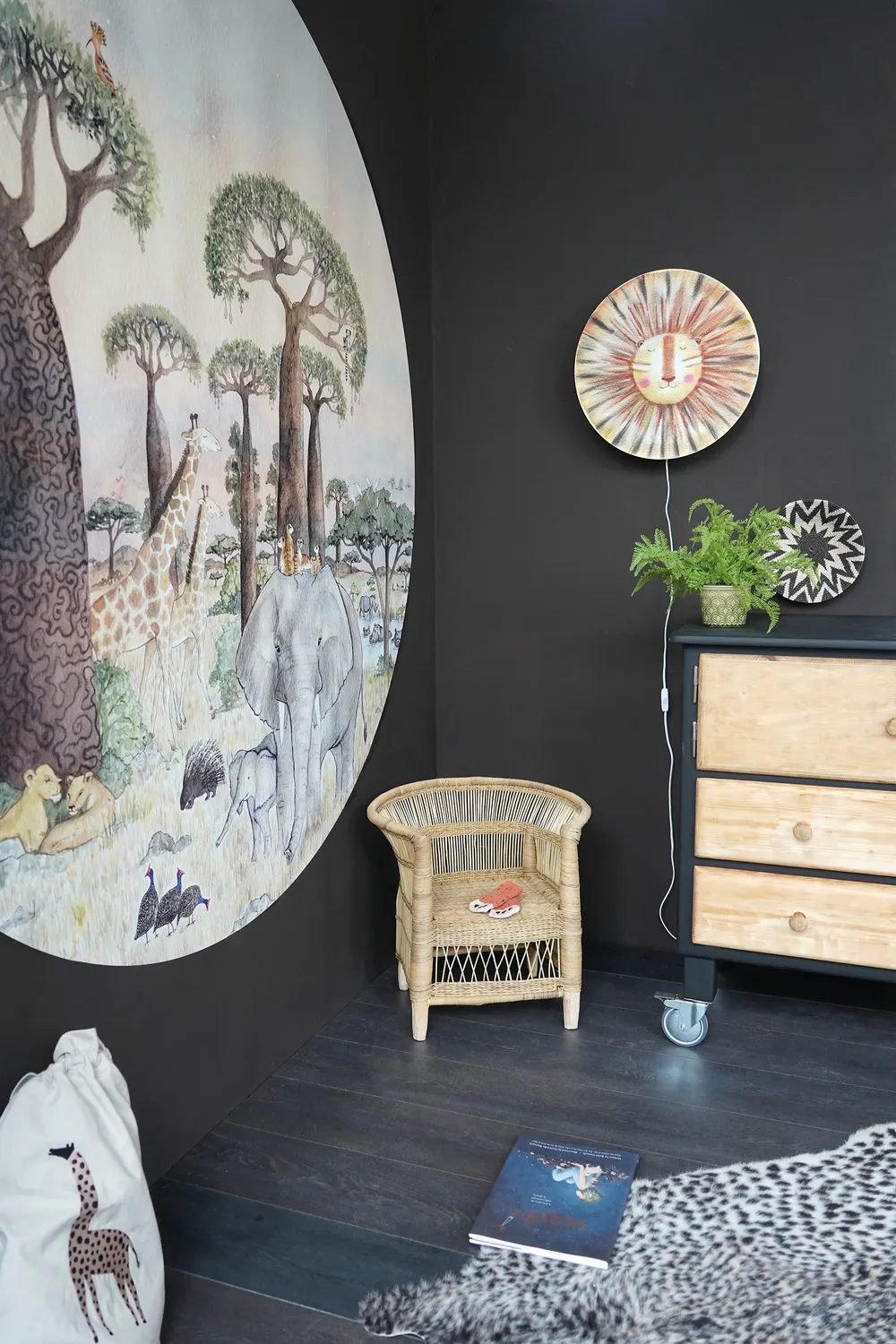 Hartendief Sunny de Leeuw wandlamp 45cm E14 nachtlampje