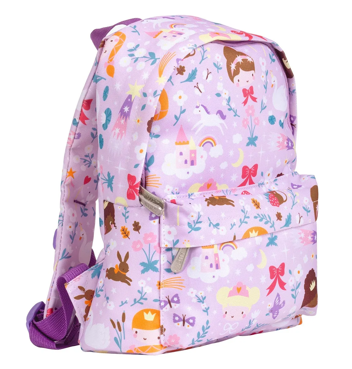 A Little Lovely Company Prinsessen rugzakje roze peuter