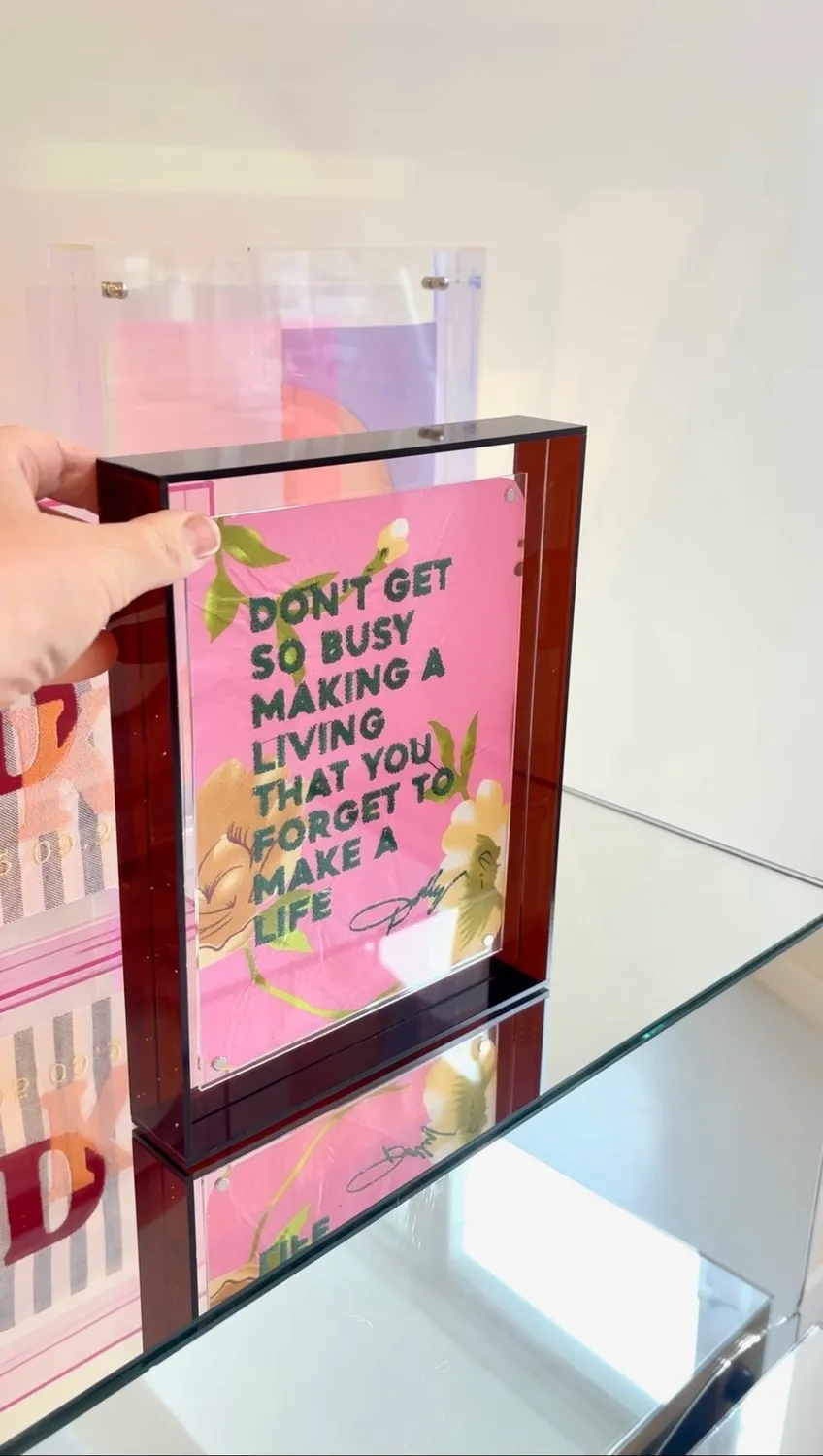 Musje Amsterdam Dolly Inspiration borduurwerk met lijst