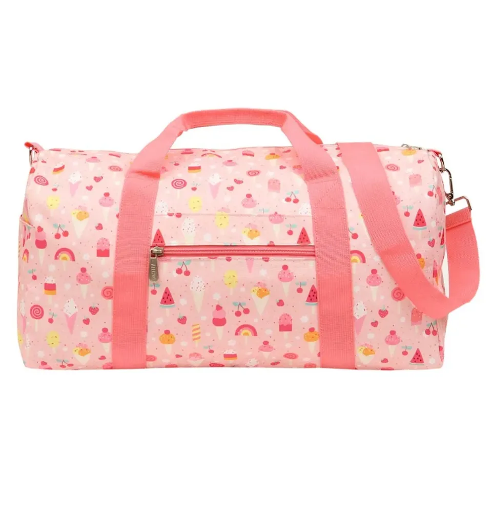 A Little Lovely Company IJsjes weekendtas roze handbagage