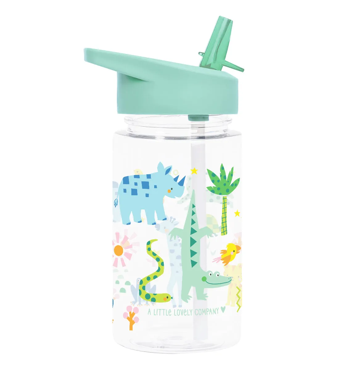 A Little Lovely Company Jungle drinkfles 450 ml tritan