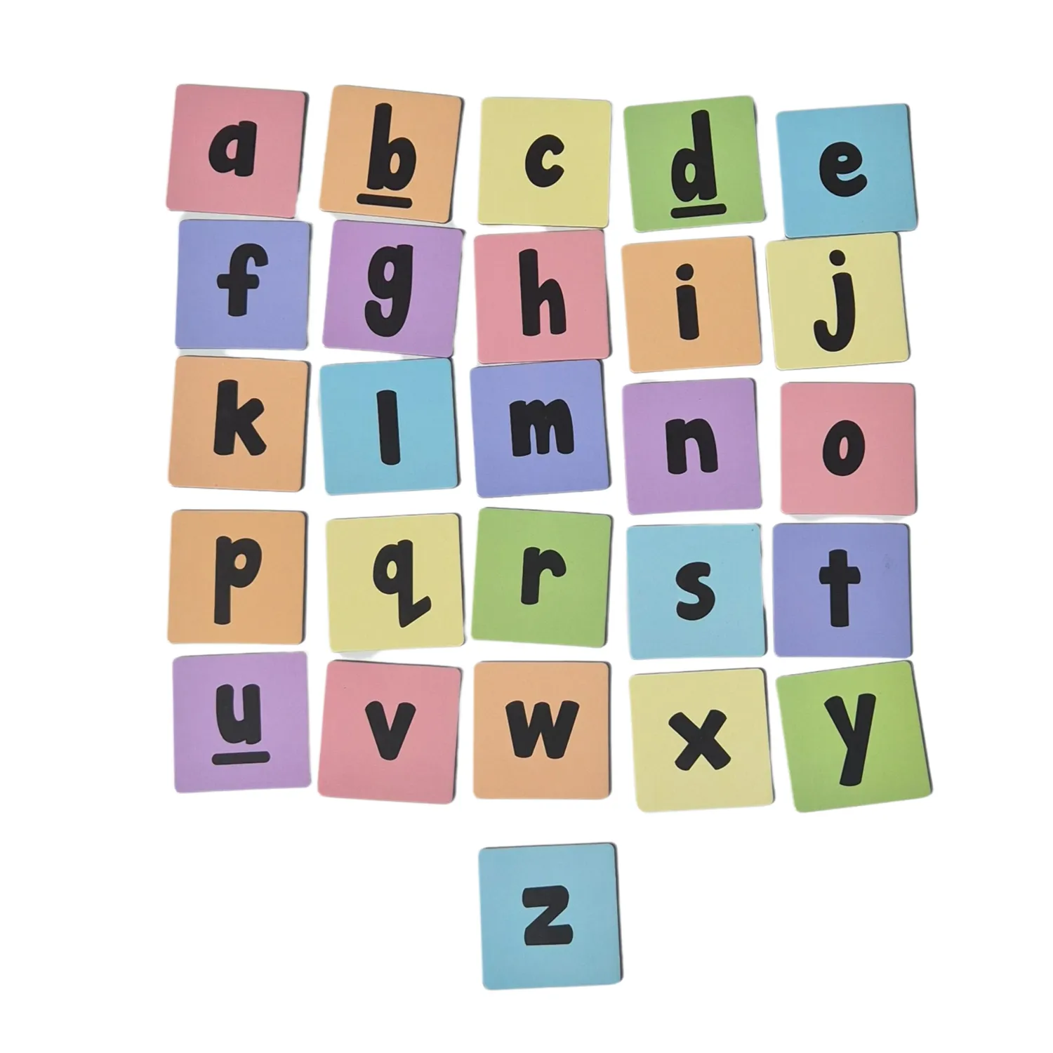 Kinderly Baby alfabetletters magnetisch 40 stuks kleine letters