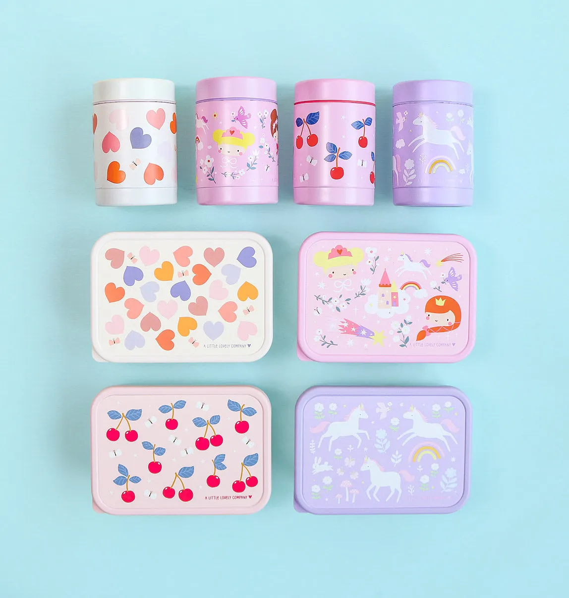 A Little Lovely Company voedselpot unicorn dreams RVS 300ml