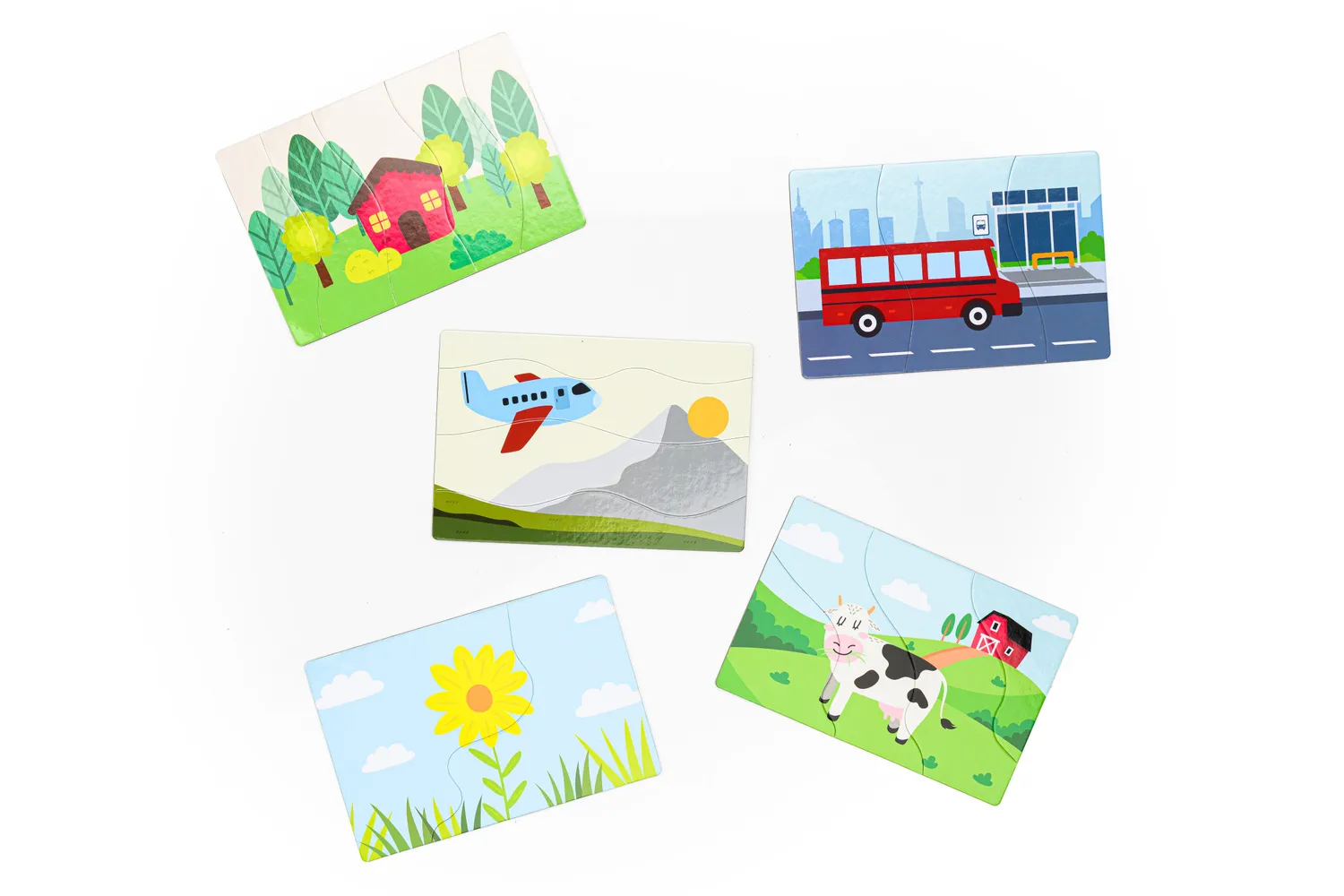 Kinderly Baby My First Magnetic Puzzles 5-delig