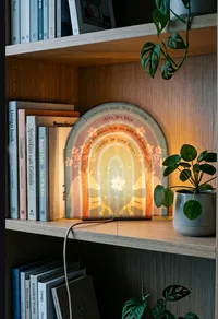 Hartendief Rainbow wandlamp 35x37 cm eenhoorn