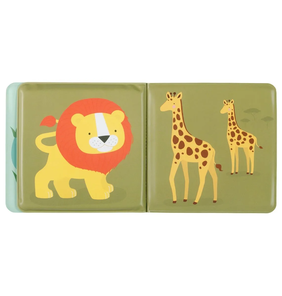 A Little Lovely Company Junglevriendjes badboekje waterproof