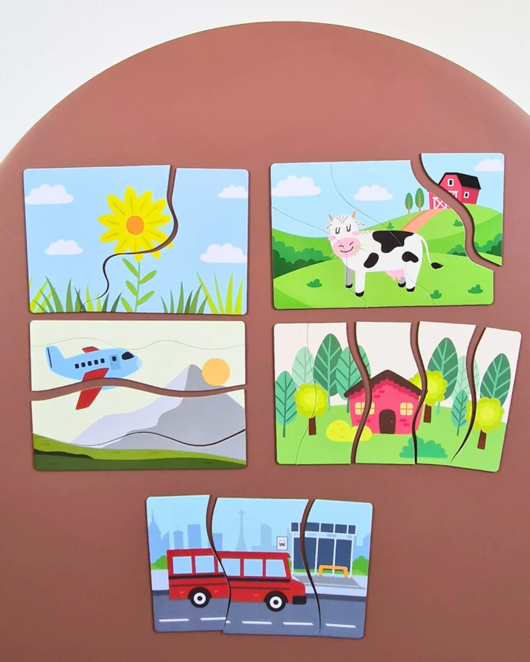 Kinderly Baby My First Magnetic Puzzles 5-delig