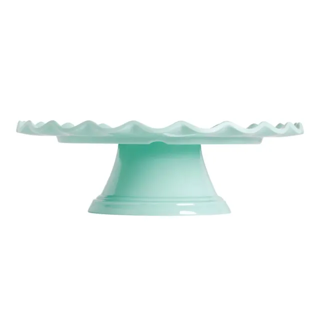 A Little Lovely Company Golfjes taartplateau mint melamine
