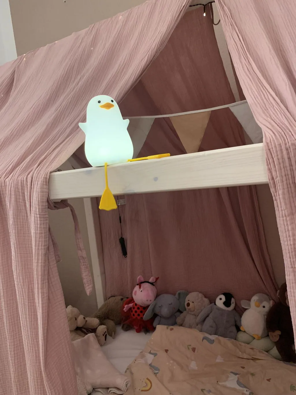 Lilimaus Hausbett Himmel Set huisbedset 4-delig muslin