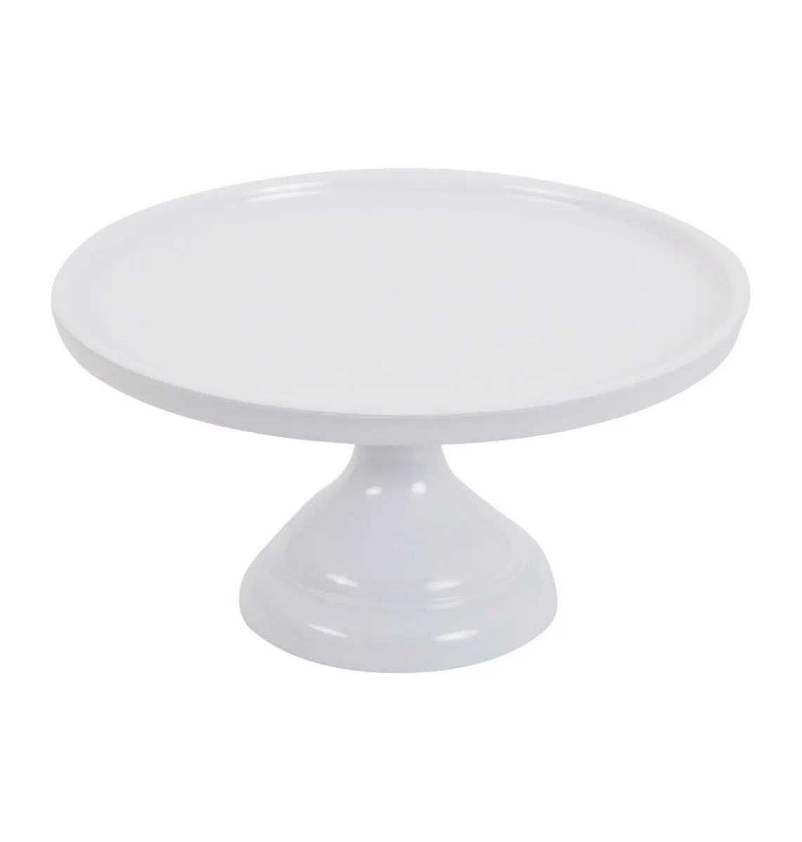 A Little Lovely Company Taartplateau klein wit melamine