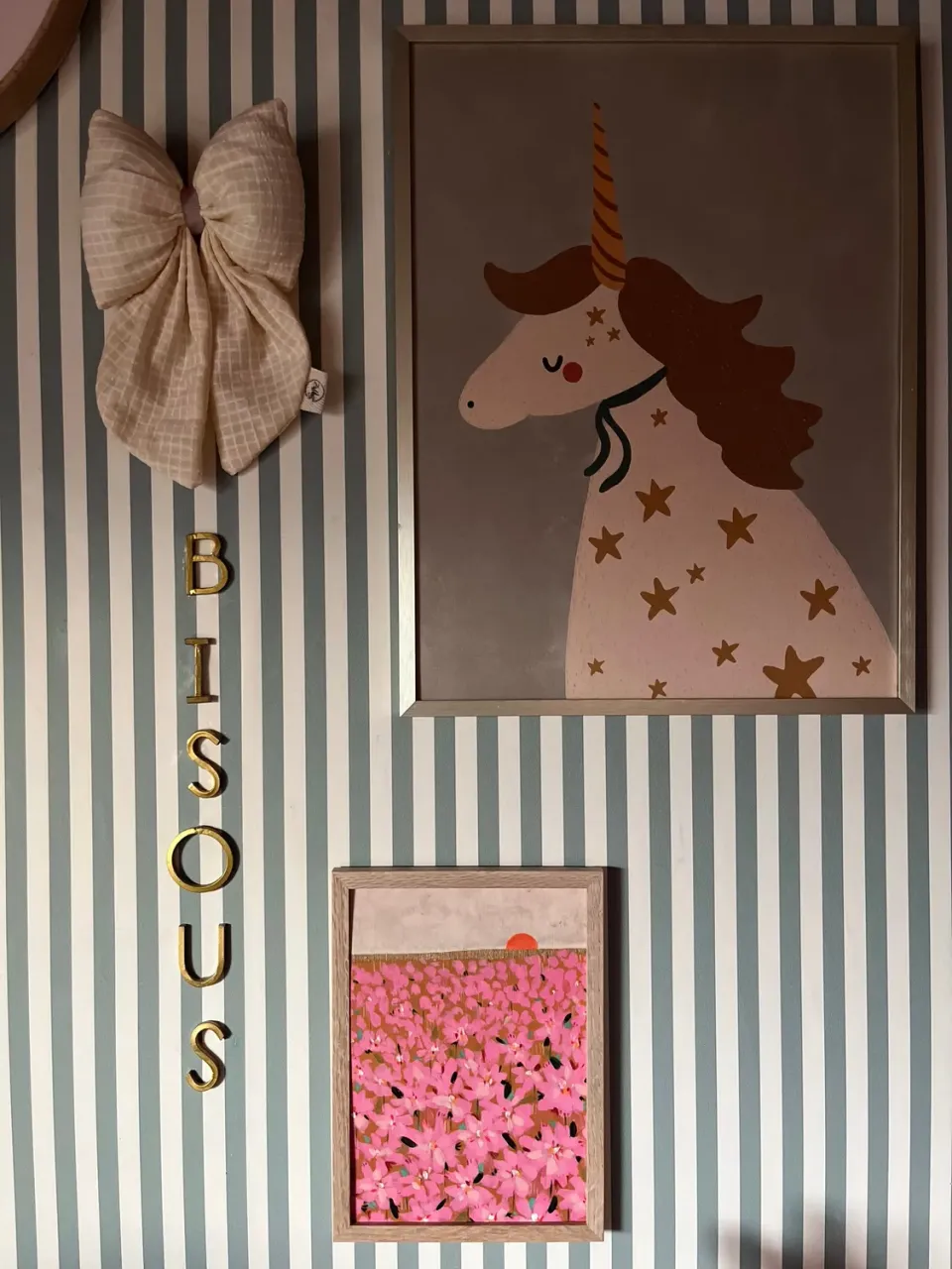 Het Kleijne Droomhuis Strik wanddecoratie limited edition Folk Fiber