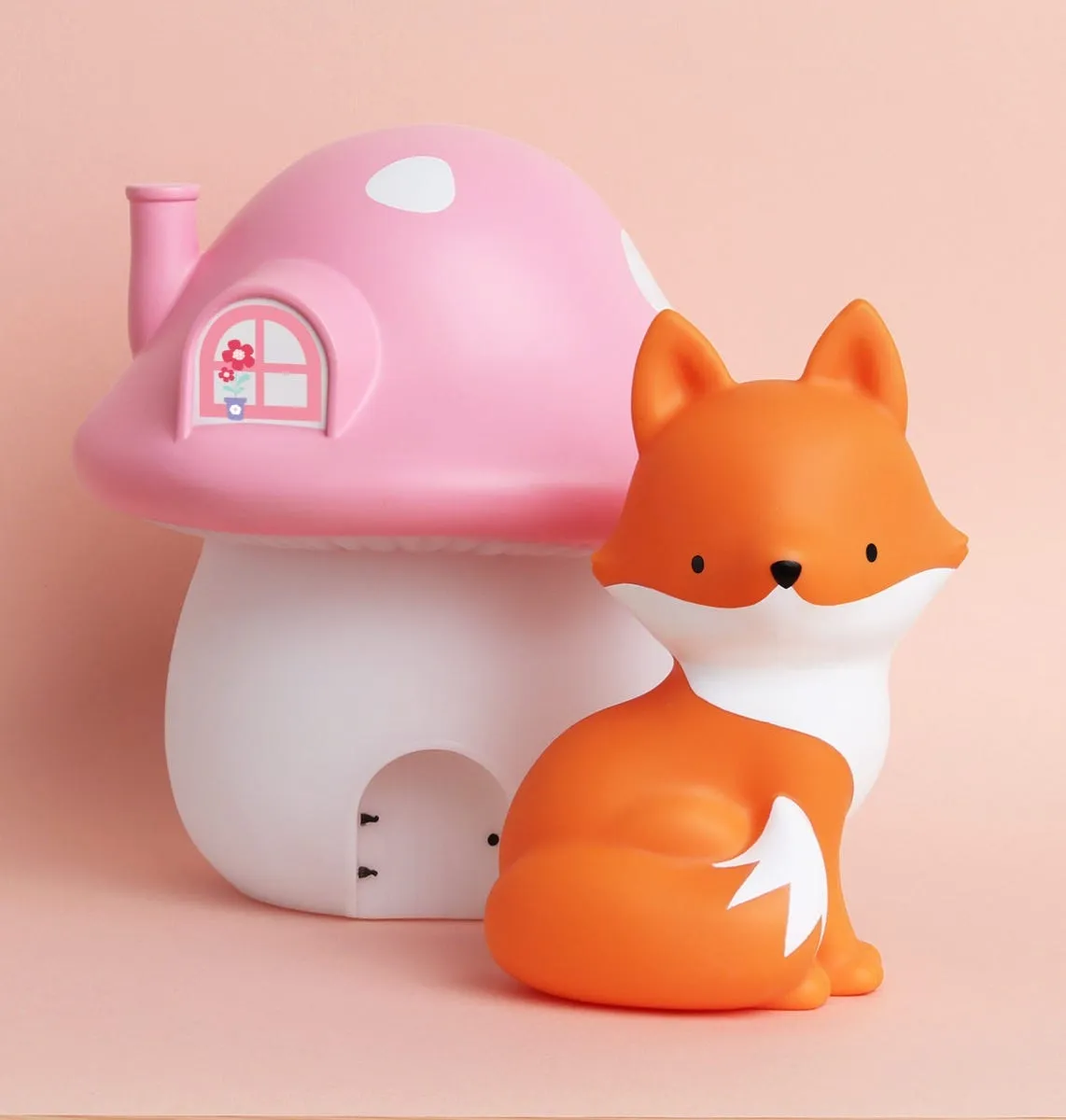 A Little Lovely Company Little Lights vos nachtlampje oranje