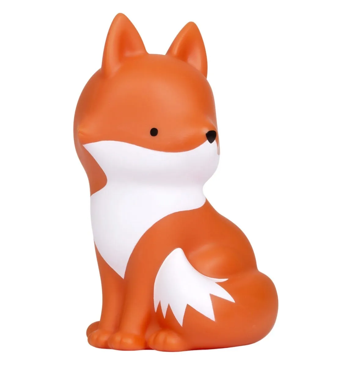 A Little Lovely Company Vos spaarpot oranje leren sparen