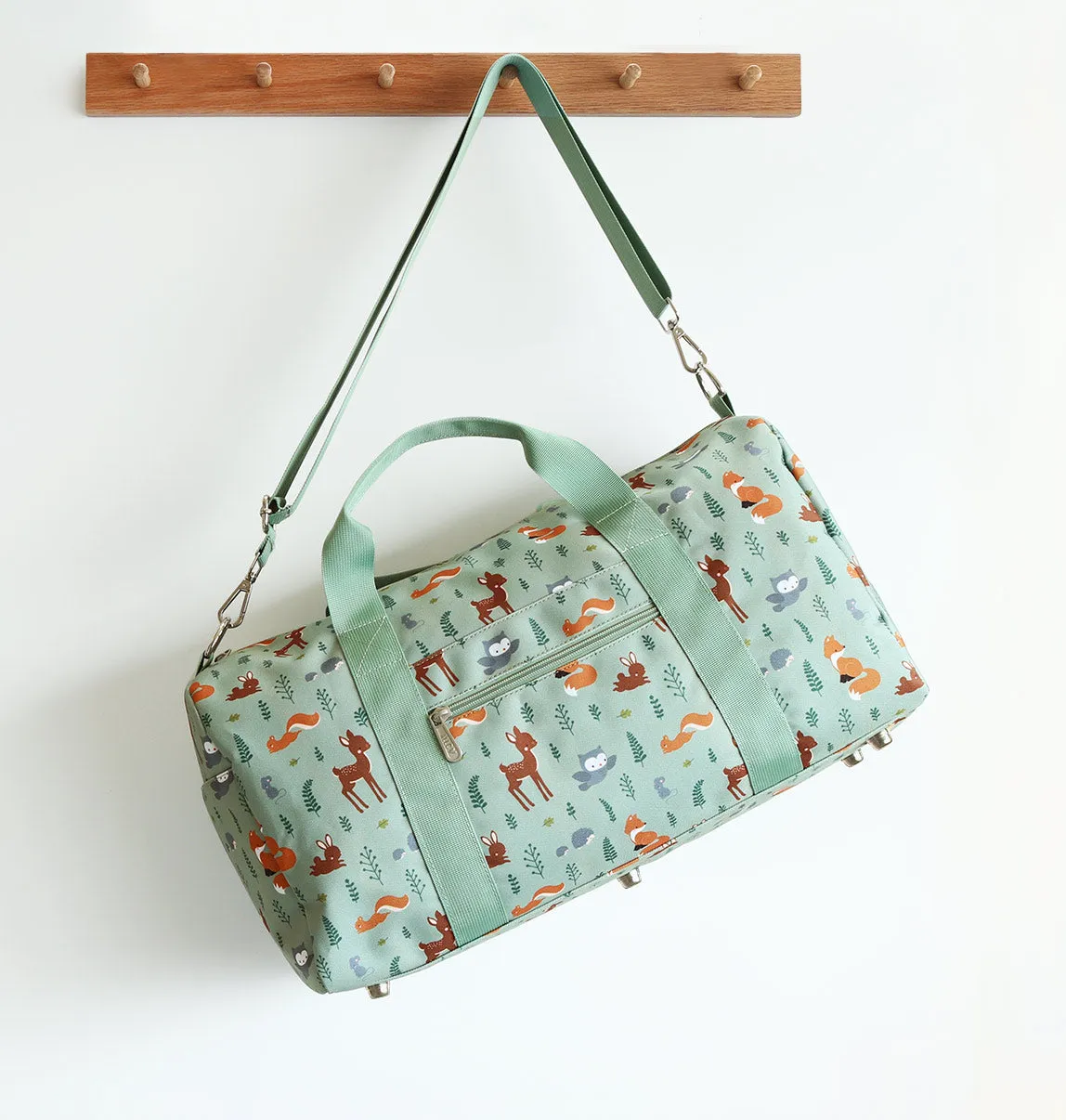 A Little Lovely Company Bosvriendjes weekendtas mint handbagage